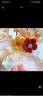 儿童婴儿头花头饰女宝宝发带韩国公主可爱萌不勒头发饰花朵发箍 酒红色 一朵花 晒单实拍图