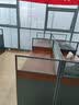 安美诚家具（ANMEICHENG FURNITURE）办公家具职员办公桌椅组合屏风工位一字单人位【含柜】 实拍图