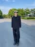 顶峰保罗（Dingfengbaoluo）百搭西装上衣外套男春夏季高级轻奢休闲纯色文艺简约X233黑色L 实拍图