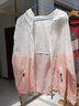 尚涛防晒衣女夏装新款女装宽松防晒服长袖透气沙滩服薄款短款外套女 粉色 3XL建议130-140斤 实拍图