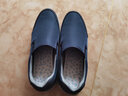 拾映正宗老北京布鞋男款高档休闲爸爸鞋中老年健步鞋防滑一脚蹬老人鞋 四季男款蓝色 43 实拍图