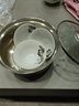 肖字和德单杯青花瓷仿手绘斗笠功夫茶具小茶杯陶瓷品茗杯茶盏普洱红茶杯 墨荷-青花白玉瓷大斗笠杯 实拍图