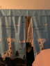 梦卡莱 衣柜简易免安装简易衣柜家用卧室收纳加粗钢管经济型双人布衣柜 1.5m长颈鹿鹿 单门  整装 实拍图