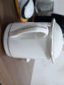 玉蝶景德镇茶杯陶瓷带盖家用骨瓷杯子办公室水杯会议茶杯定制刻字logo 小景杯 银边400ML 实拍图
