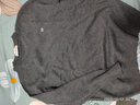 恒源祥纯羊毛衫男士秋冬厚款半高领毛衣针织衫上衣 时尚灰 185 实拍图