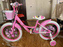 凤凰（Phoenix）儿童自行车3-5-8-10-15岁宝宝单车公主钻石浪漫粉色带辅助轮礼物 【凤凰粉系】梦幻浪漫粉 18寸（适合身高120-135cm） 实拍图
