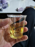 航空杯一次性硬杯子水杯茶杯食品级透明塑料杯加厚家用水晶太空杯 50毫升【直筒款】-100个装 无规格 实拍图