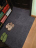 蒙娜丝 入户地垫门垫脚垫门口进门玄关防滑垫子耐磨除尘家用商用可裁剪 深邃灰色 120cm×160cm【自由裁剪】 实拍图