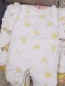 童泰秋冬婴儿衣服新生儿夹棉连体衣0-6个月宝宝哈衣 黄色丨C款 59cm 实拍图