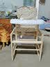 宝贝兔 宝宝餐椅实木多功能儿童餐椅婴儿吃饭座椅便携式新生儿餐桌椅 原木色五合一小象 实拍图