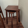 盘柁北美黑胡桃木高凳 实木高凳 方凳家用凳高板凳客厅实木餐凳可叠放 北美黑胡桃木高凳子【现货】 实拍图