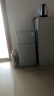 奥克斯（AUX）单双门迷你小冰箱宿舍租房节能家用冷藏冷冻小型电冰箱 一级能效-40升银色-【省电轻音】 实拍图