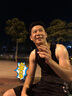 FNMM紧身速干运动背心男 篮球服 健身衣跑步篮球训练服 黑色 L 实拍图