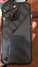 弘卓 【配钢化膜】适用苹果14pro手机壳iphone14pro手机壳电镀无边框透明散热防摔简约男女款 石墨黑 实拍图