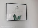柳莺花燕免打孔电表箱装饰画现代简约客厅餐厅挂画电闸箱配电箱遮挡壁画 我和你 60X50遮挡50X40表箱 上掀款 实拍图