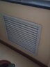 正圣2个起拍】暖气罩遮挡板定做格栅装饰网铁艺百叶老式暖气片防尘罩 【白色】洞口尺寸：60 X 60cm 实拍图