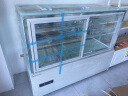 乐创（lecon） 蛋糕柜展示柜商用冷藏玻璃陈列柜水果寿司保鲜市柜 白色直角风冷（后开门） 0.9米台式 晒单实拍图
