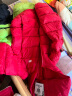 Skechers斯凯奇儿童羽绒服2022男童女童外套石墨烯保暖中大童冬装 赛车红/001W 160cm 实拍图