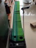 PGM 室内高尔夫 家庭推杆练习器   办公室练习毯 迷你套装 儿童 3米练习器+成人推杆【带轨道】 实拍图