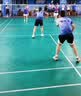 妙山松2026新款羽毛球服女套装定制夏季速干比赛训练排球服装男运动短袖 7501B女浅紫色+301黑裙裤 XL 实拍图