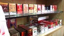 购乐得自动推烟器烟架双边四连款便利店香菸推进器烟柜烟盒展示架 单个28.3cm11包烟PS款(高5cm) 实拍图