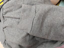 犹抱琵琶加绒运动裤女冬季羊羔绒加厚卫裤宽松休闲秋冬外穿保暖哈伦棉裤 灰色加绒 加厚 4XL 建议149-159斤 实拍图