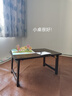 妙巧楠竹折叠炕桌床上电脑桌学习矮桌榻榻米茶几茶桌飘窗写字桌小桌子 【免安装】胡桃色60*40*30折叠桌 实拍图
