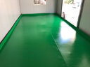 晟威水性环氧树脂地坪漆水泥地面漆自流平水泥耐磨地板漆施工划线漆 标准绿 10平方（底漆＋地坪漆＋清漆） 实拍图