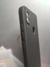 菲科斯 适用红米note7手机壳液态硅胶小米redmi note7pro保护套软磨砂全包防摔男女款 静谧黑+【钢化膜】 红米note7/note7pro 实拍图