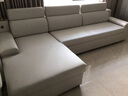 卡米盾 沙发床两用贵妃转角小户型客厅多功能可折叠储物科技布沙发 3.05米三位+贵妃椰棕款(科技布) 下单备注颜色 实拍图