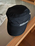 JeepJEEP吉普帽子男夏天中老年速干宽檐遮阳帽防晒太阳帽平顶帽男帽 黑色 可调节 实拍图