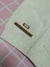红蜻蜓白色牛仔短裤女五分裤宽松潮夏薄款梨形身材高腰显瘦翻边阔腿中裤 米白色 L 实拍图