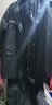 龙豹 LB0016 双面穿 电动车摩托车分体式时尚雨衣套装 户外雨裤雨披双层加厚 双面穿双层加厚-黑色 大号XXXL 实拍图