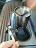 B&y 304不锈钢烟灰缸 加高加厚烟缸 防风车载烟盅 厚料时尚酒吧烟缸 255单支 304单支黑色加盖 实拍图