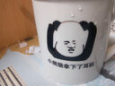 CEROUKY 马克杯水杯咖啡杯子公司广告礼品陶瓷杯DIY茶杯可印照片定制LOGO 牛奶B杯+盖+勺 1个 350ml 实拍图