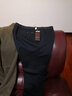 牧泰（MUTAI）春秋季厚款商务休闲裤男宽松中年男裤弹力男裤中老年男裤子男高腰 36#深卡其 36码(2.9尺腰围) 实拍图