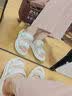回力凉拖鞋女夏季平底外穿沙滩鞋仙女风两穿学生配裙子法式休闲凉鞋子 白 37 实拍图