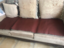 凯比特夏季真皮沙发垫牛皮四季通用头层牛皮坐垫子可定做夏天凉席垫 牛皮 棕色 60*120cm沙发垫 实拍图
