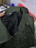 左斯客劳保服工作服男装套装秋冬季加绒电焊防焊工作服装工装冬天工地 A29-A款军绿纯加绒 190(适合190-200斤) 实拍图