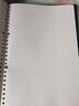 国誉(KOKUYO)B5彩色活页纸Campus活页本替芯笔记本子活页纸内页 8mm横线 50张1本绿色线 WCN-CLL1523G 实拍图