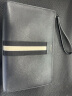 巴利（BALLY）新年礼物男士MAKID皮革黑白条纹手提包手拿包黑色6302425 实拍图
