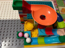 麦格萌（MAIGEMENG）儿童积木桌玩具男孩女孩宝宝大颗粒积木拼装1-3-6岁新年生日礼物 大号桌+1椅+350大颗粒+4增高收纳 实拍图