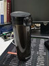 希格（SIGG）随手咖啡杯保温杯水杯子男女商务办公茶杯便携车载杯高档 棕黑色470ml 实拍图