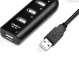 斯格（Sgo）USB分线器一拖四高速USB-HUB2.0集线器电脑USB多口扩展器延长 10米 实拍图