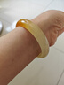 春龙黄龙玉女款玉石手镯玉镯子时尚鸡油黄水润黄玉手镯 57-58 实拍图
