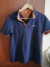 啄木鸟（TUCANO）短袖t恤男纯色polo打底衫商务时尚休闲百搭上衣男装灰蓝L 实拍图