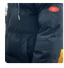 NASALIKE官方棉服男冬季保暖假两件连帽棉衣羽面包绒服男士防寒外套棉袄子 黑色 4XL （建议165-180斤） 实拍图