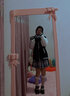 萝美酱jk制服夏季全套女生短裙学院风春秋JK裙百褶裙裙子半身裙套装显瘦 冰淇淋格裙+长袖衬衫+领结 S 【建议80-95斤】 实拍图