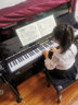 BRUNO布鲁诺全新【进口核心配件】立式家用专业舞台演奏考级机械真钢琴 up125黑色高配 送琴入户 实拍图