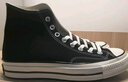 匡威（Converse）经典款男女鞋三星标1970s休闲鞋情侣帆布鞋百搭黑高帮162050C 162050C 高帮黑色 现货 37 实拍图